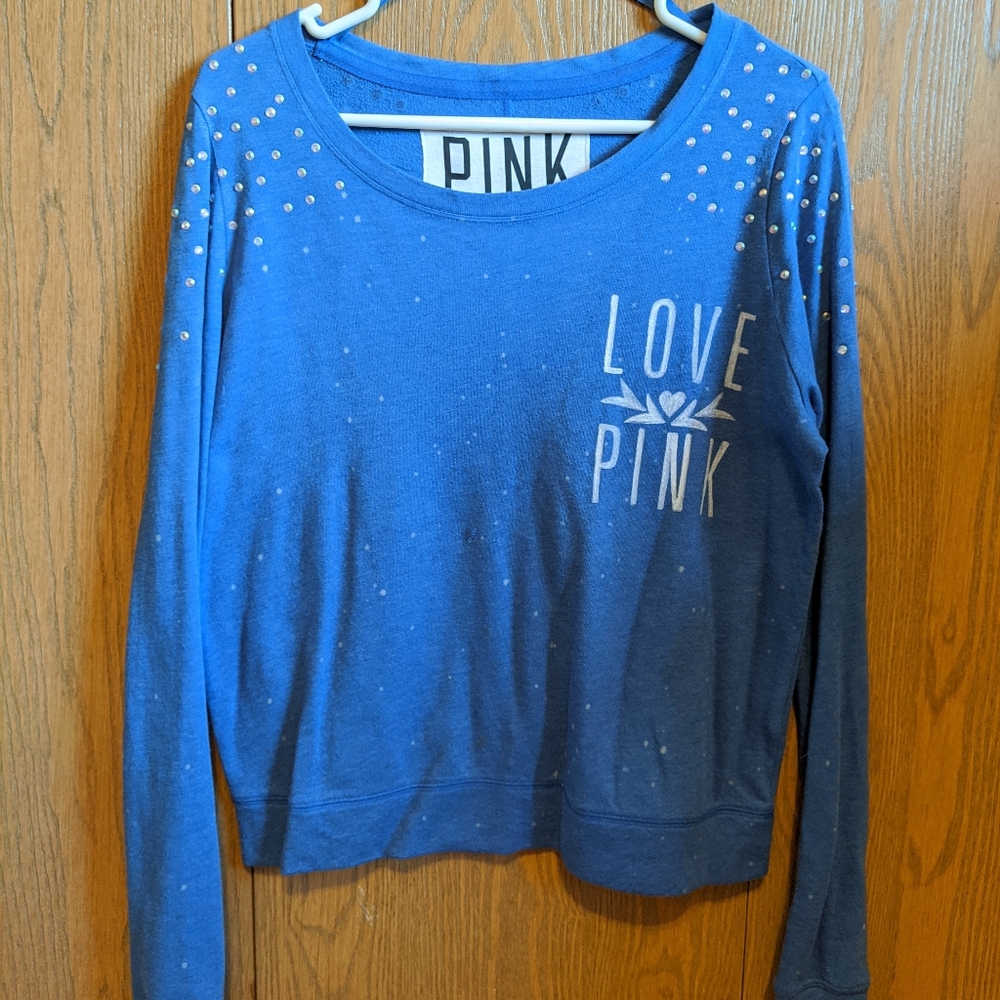 Victoria's Secret PINK Rhinestone Sweater